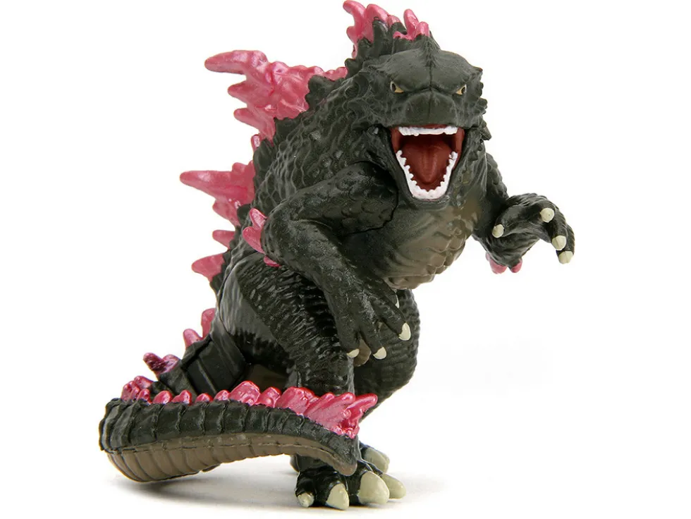 Set of 4 Diecast Figures Godzilla x Kong The New Empire 2024 Movie Metalfigs Series Diecast Models Jada 34989