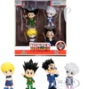 Set of 4 Diecast Figures "Hunter × Hunter" (2011-2014) TV Series "Metalfigs" Series Diecast Models by Jada