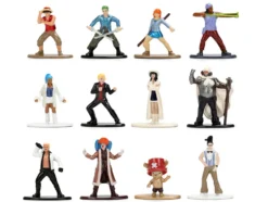 Set of 12 Diecast Figures 
