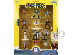Set of 12 Diecast Figures 