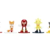 Set of 12 Diecast Figures "Sonic The Hedgehog" Video Games "Nano Metalfigs" Series Diecast Models by Jada