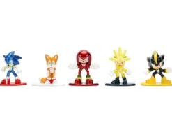 Set of 12 Diecast Figures "Sonic The Hedgehog" Video Games "Nano Metalfigs" Series Diecast Models by Jada