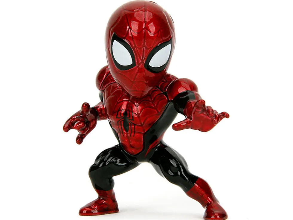 Set of 4 Diecast Figures "Spider-Man" "Metalfigs" Series Diecast Models by Jada