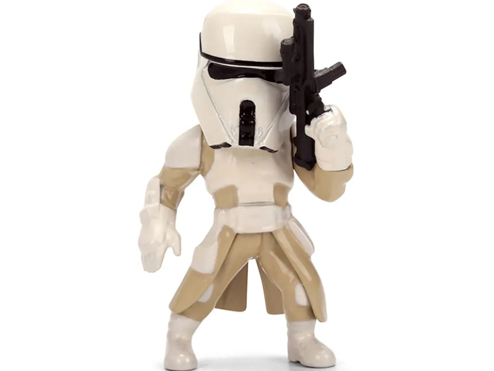 Set of 4 Diecast Figures "Star Wars: The Mandalorian & Grogu" (2026) Movie "Metalfigs" Series Diecast Models by Jada