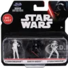 Set of 3 Diecast Figures "Star Wars" Movie Franchise "Nano Metalfigs" Series Diecast Models by Jada
