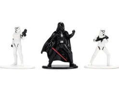 Set of 3 Diecast Figures "Star Wars" Movie Franchise "Nano Metalfigs" Series Diecast Models by Jada