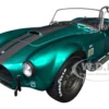 Shelby Cobra 427 MKII Teal Metallic with Gray Stripes "Pink Slips" Series 1/18 Diecast Model Car by Jada