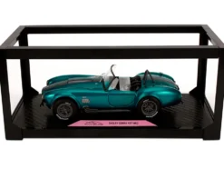 Shelby Cobra 427 MKII Teal Metallic with Gray Stripes 