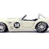 1965 Shelby Cobra 427 S/C #58 Cream Bigtime Muscle 1/24 Diecast Model Car Jada 31864