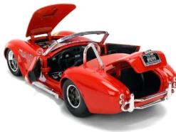 1965 Shelby Cobra 427 S/C #67 Red with Yellow Stripe 