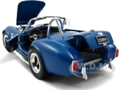 1966 Shelby Cobra Super Snake Blue 1/18 Diecast Model Car Shelby Collectibles 125