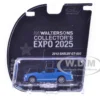 2013 Shelby GT-500 Blue with White Stripes "2025 Greenlight Waltersons Collector's Expo Exclusive" 1/64 Diecast Model Car by Greenlight