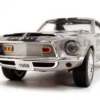 1968 Shelby GT 500KR Silver 1/18 Diecast Model Car Road Signature 92168