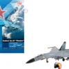 Shenyang J-11A Fighter Aircraft "40547, Golden Helmet" (2014) People's Liberation Army Air Force with 1/8 Scale Golden Helmet "Air Power Series" 1/72 Diecast Model by Hobby Master