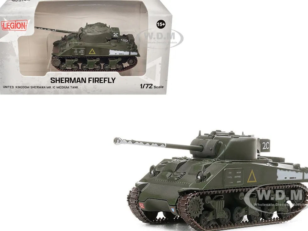 Sherman Firefly Mk.IC Medium Tank "A Squadron, Coldstream Guards, 5th Guards Armoured Brigade, Germany" (1945) British Army 1/72 Diecast Model by Legion
