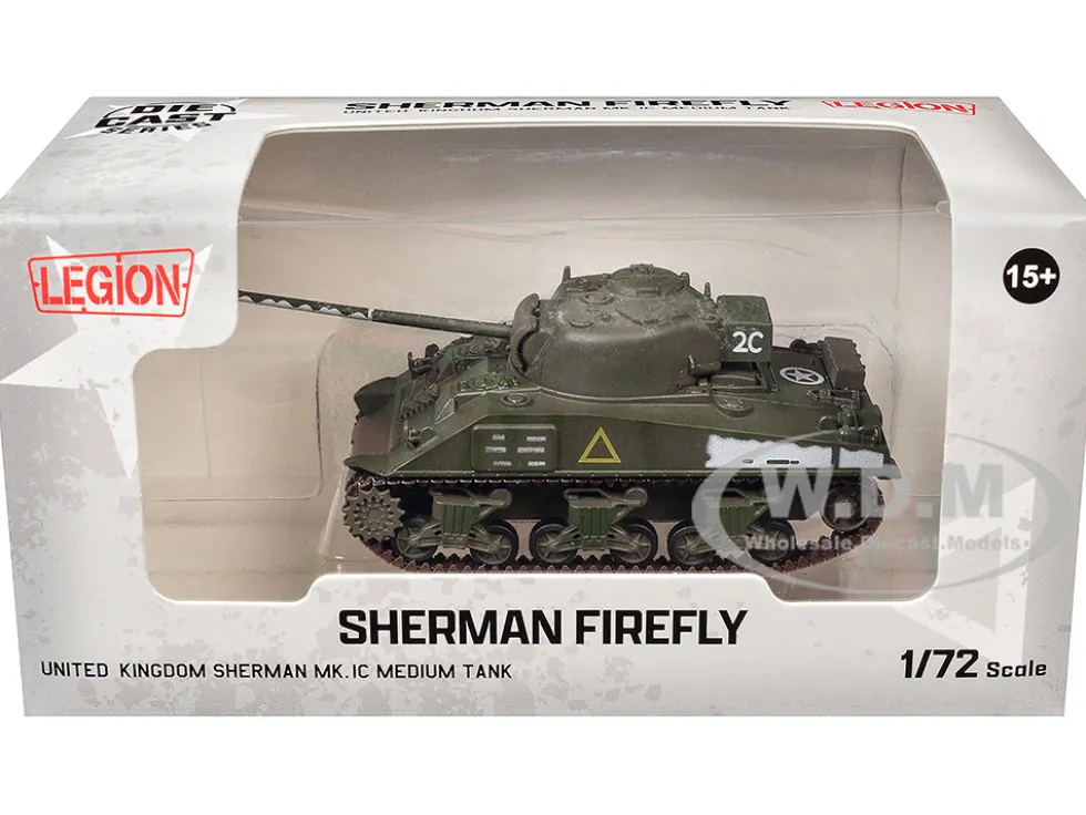 Sherman Firefly Mk.IC Medium Tank "A Squadron, Coldstream Guards, 5th Guards Armoured Brigade, Germany" (1945) British Army 1/72 Diecast Model by Legion