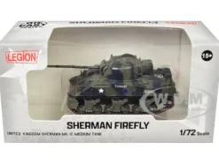 Sherman Firefly Mk.VC Medium Tank "Polish 1st Armoured Division, Black Devils, Battle of Falaise, France" (1944) Polish Armed Forces in the West 1/72 Diecast Model by Legion