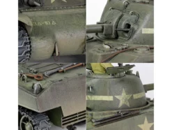 Sherman M4A3 75 Medium Tank U.S. Training vehicle C Company 10th Tank Battalion 5th Armored Division New York 1943 Engine Plus Series 1/32 Diecast Model Metal Proud MP-912131A