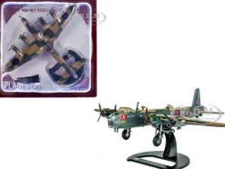 Short Stirling Mk.III Aircraft "Jolly Roger, No. 199 Squadron, 100 Group" (1943) British Royal Air Force "Planes of World War II" Series 1/144 Diecast Model Airplane by Luppa