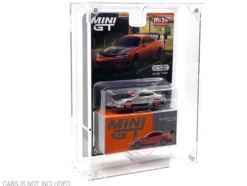 Showcase Premium Collector Single Display Case with Shelf Mijo Exclusives for 1/64 Scale Models MJ15020