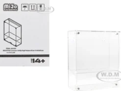 Showcase Premium Collector Single Display Case with Shelf Mijo Exclusives for 1/64 Scale Models MJ15020