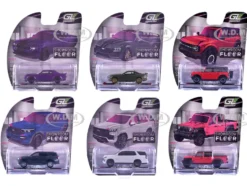 Showroom Floor Series 7 Set of 6 Cars 1/64 Diecast Model Cars by Greenlight