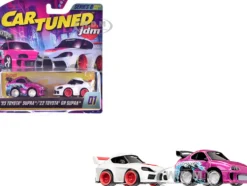 Sick Supras Series 6 Toyota Double Pack Set of 2 Cars Diecast Model Cars by CarTuned