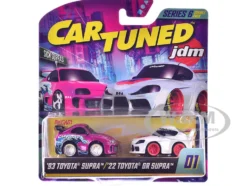 Sick Supras Series 6 Toyota Double Pack Set of 2 Cars Diecast Model Cars by CarTuned