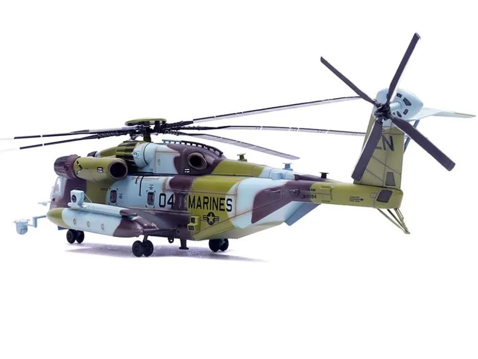 Sikorsky CH-53E Super Stallion Helicopter #04 "161184, HMH-464 Condors, MCAS New River" (1990) United States Marine Corps 1/72 Diecast Model by Panzerkampf