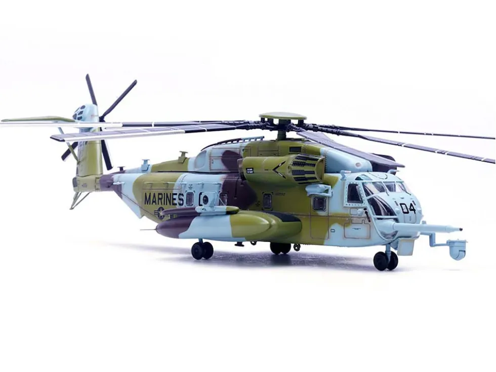Sikorsky CH-53E Super Stallion Helicopter #04 "161184, HMH-464 Condors, MCAS New River" (1990) United States Marine Corps 1/72 Diecast Model by Panzerkampf