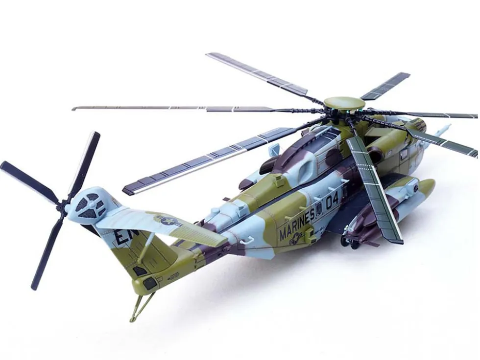 Sikorsky CH-53E Super Stallion Helicopter #04 "161184, HMH-464 Condors, MCAS New River" (1990) United States Marine Corps 1/72 Diecast Model by Panzerkampf