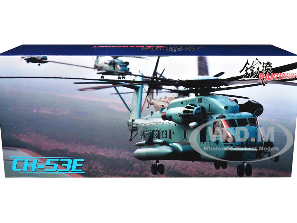 Sikorsky CH-53E Super Stallion Helicopter #04 "161184, HMH-464 Condors, MCAS New River" (1990) United States Marine Corps 1/72 Diecast Model by Panzerkampf