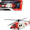 Sikorsky HH 60J Jayhawk Helicopter Red and White United States Coast Guard Sky Pilot Series 1/60 Diecast Model New Ray 25593