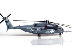 Sikorsky MH-53E Sea Dragon Helicopter "United States Navy, Black Stallions, Tail Number 50" Light Gray 1/72 Diecast Model by Panzerkampf