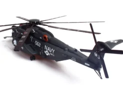 Sikorsky MH-53E Sea Dragon Helicopter "United States Navy, Vanguard, Tail Number 562" Dark Gray 1/72 Diecast Model by Panzerkampf