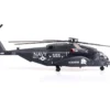 Sikorsky MH-53E Sea Dragon Helicopter "United States Navy, Vanguard, Tail Number 555" Dark Gray 1/72 Diecast Model by Panzerkampf