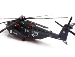 Sikorsky MH-53E Sea Dragon Helicopter "United States Navy, Vanguard, Tail Number 540" Dark Gray 1/72 Diecast Model by Panzerkampf