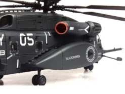 Sikorsky MH-53E Sea Dragon Helicopter "United States Navy, Blackhawks, Tail Number 05" Dark Gray 1/72 Diecast Model by Panzerkampf