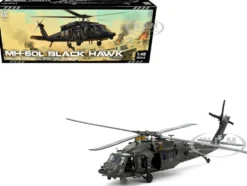 Sikorsky MH-60L Black Hawk Helicopter "160th Special Operations Aviation Regiment, Battle of Mogadishu, Operation Gothic Serpent, Somalia" (1993) United States Army 1/48 Diecast Model by Bless Wing