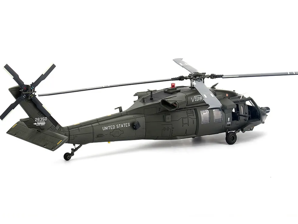 Sikorsky MH-60L Black Hawk Helicopter "160th Special Operations Aviation Regiment, Battle of Mogadishu, Operation Gothic Serpent, Somalia" (1993) United States Army 1/48 Diecast Model by Bless Wing