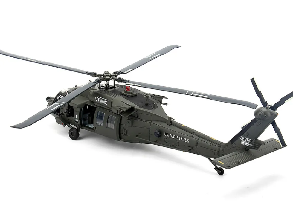 Sikorsky MH-60L Black Hawk Helicopter "160th Special Operations Aviation Regiment, Battle of Mogadishu, Operation Gothic Serpent, Somalia" (1993) United States Army 1/48 Diecast Model by Bless Wing