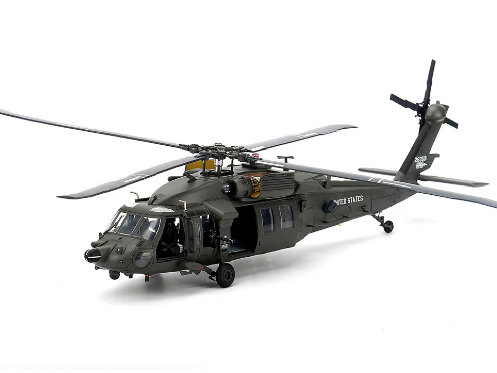 Sikorsky MH-60L Black Hawk Helicopter "160th Special Operations Aviation Regiment, Battle of Mogadishu, Operation Gothic Serpent, Somalia" (1993) United States Army 1/48 Diecast Model by Bless Wing