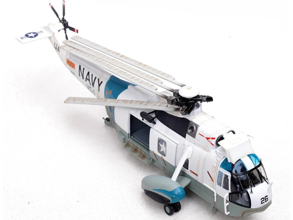 Sikorsky SH-3G Sea King Helicopter "149925/UA 26, Fleet Composite Squadron 1, Blue Alii, NAS Barbers Point, Hawaii" (1970s) United States Navy 1/72 Diecast Model by Legion