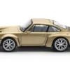 Singer DLS Turbo Gold Metallic 1/64 Diecast Model Car by Pop Race