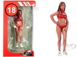 2000's Julia Miss Hawaiian Tropic Figurine 1/18 Scale Models Le Mans Miniatures 118037-P1