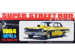 Skill 2 1964 Chevrolet Impala Super Street Rod 3 in 1 Kit 1/25 Scale Model AMT AMT1396