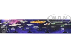 Skill 2 Model Kit Allies and Adversaries Space Ship Set 