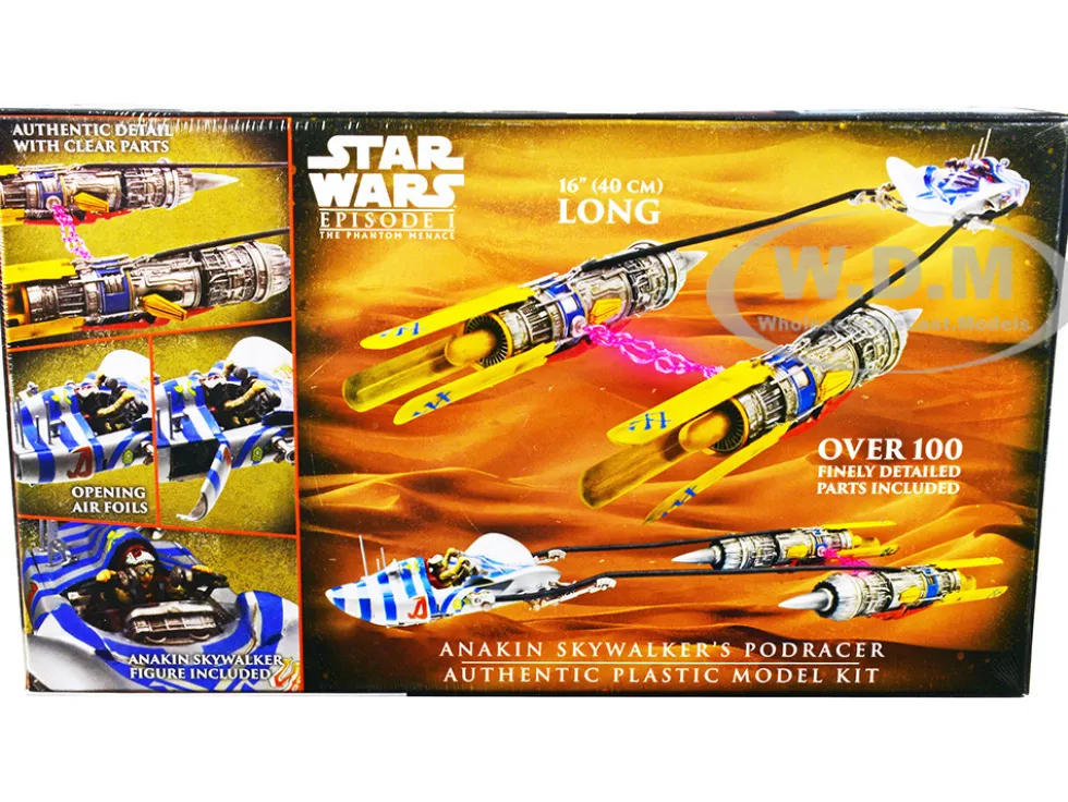 Skill 2 Model Kit Anakin Skywalker's Podracer Star Wars Episode I: The Phantom Menace 1/32 Scale Model AMT AMT1276