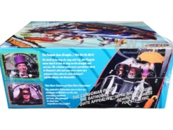 Skill 2 Model Kit 1966 Batmobile Bad Guy Getaway Edition Penguin Catwoman Figures Batman 1966-1968 TV Series 1/25 Scale Model Polar Lights POL998