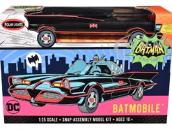 Skill 2 Model Kit Batmobile "Batman" (1966-1968) TV Series 1/25 Scale Model by Polar Lights
